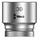 Головка торцевая 6-гранная WERA Zyklop 8790 HMC Cr-V 1/2" 30 мм (05003616001)