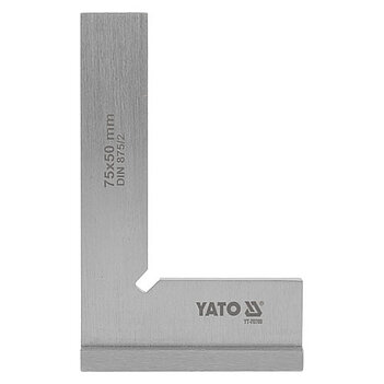 Угольник слесарный Yato 75 х 50 мм (YT-70760)
