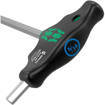Ключ шестигранный Г-образный Hex Plus WERA 454 HF 5/16" с фиксирующей функцией (05023365001)