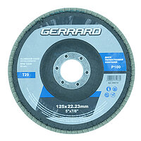 Круг пелюстковий шліфувальний Gerrard 125мм х P100 (131978)