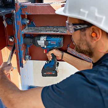 Гайковерт ударний акумуляторний Bosch PRO GDS 18V-1600 HC (06019M1001) - без акумулятора та зарядного пристрою