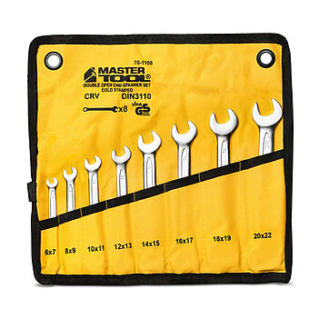 Набор ключей рожковых MASTERTOOL PROFI 8ед. (70-1108)