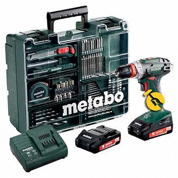 Аккумуляторная дрель-шуруповерт Metabo BS 18 QUICK SET (602217880)