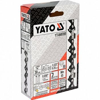 Ланцюг для пили Yato 12", 0,325", 1,5 мм, 50DL (YT-849395)