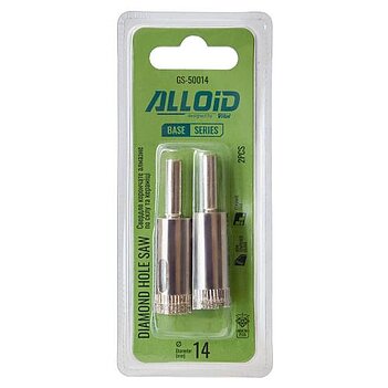Коронка по кераміці Alloid Base CS45 14 мм 2 шт. (GS-50014)