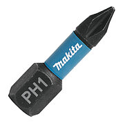 Бита Phillips ударная Makita Impact Black 1/4" PH1 2шт (B-63600).