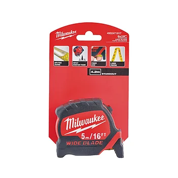 Рулетка Milwaukee WIDE BLADE 5 м (4932471817)