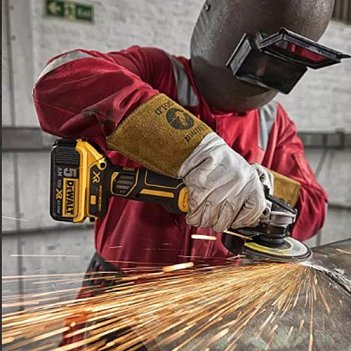 Угловая шлифмашина аккумуляторная DeWalt (DCG405NT+DCB187)