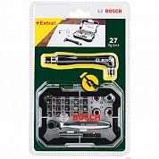 Набір інструментів Bosch 1/4" 27 шт 6PT (2607017392)