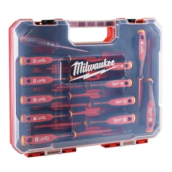 Набор отверток диэлектрических Milwaukee 1000V 12 шт. (4932479095)
