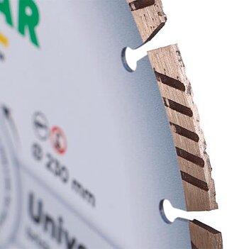 Диск алмазний сегментований Distar Universal 230x22,23х2,3 мм (11161034029)