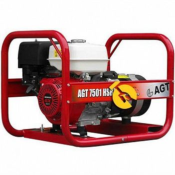 Генератор бензиновый AGT (AGT7501HSBEPL)