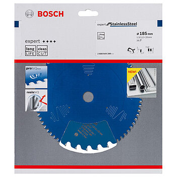 Диск пильный по металлу Bosch Expert for Stainless Steel 185x20х1,6мм (2608644289)