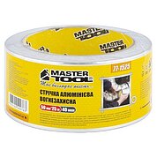 Скотч алюминиевый огнезащитный MASTERTOOL UL 510 50 мм х 25 м 1 шт. (77-1525)