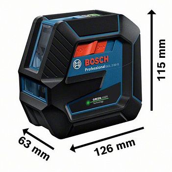 Нивелир лазерный Bosch GCL 2-50 G + RM 10 + BT 150 (0601066M01)