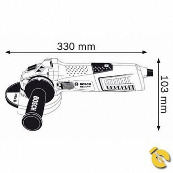 Угловая шлифмашина BOSCH GWS 12-125 CIE (0601794002)