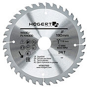 Диск пильный по дереву Hoegert Mn65 190х1,6х30 мм (HT6D783)