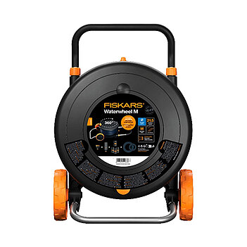 Візок з шлангом Fiskars M 21,5 м з набором аксесуарів (1071639)