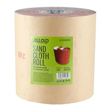 Наждачний папір Alloid P240 200мм х 50м (SP-20050240)