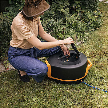 Котушка з шлангом автоматична Fiskars X-series XL 20 м (1067549)
