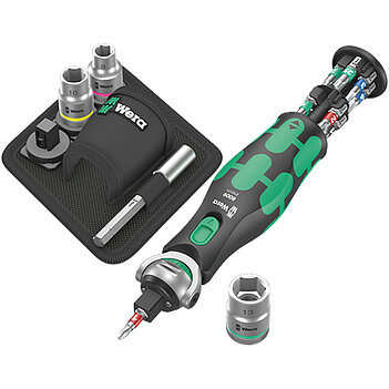 Набор инструмента WERA 8009 Zyklop Pocket Set 2 3/8", 1/4" 17 ед. (05004281001)