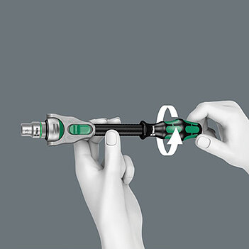 Набор инструмента WERA Kraftform Kompakt M 1 Metall 1/4" 39 ед. 6PT (05135928001)