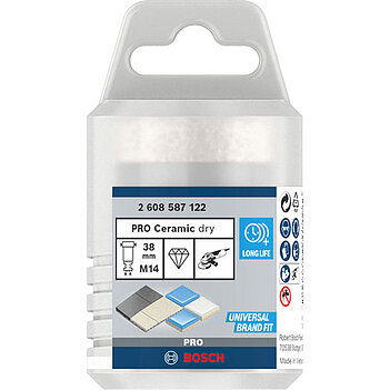 Коронка по кераміці Bosch PRO Ceramic dry 38 мм (2608587122)