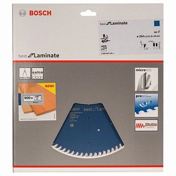 Диск пильный по ламинату Bosch Best for Laminate 254x30мм (2608642135)