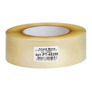 Скотч прозрачный Alloid Base 45мм х 500м 1шт. (PT-45250)