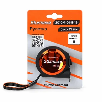 Рулетка Sturmax 5 м (2010M-01-5-19)