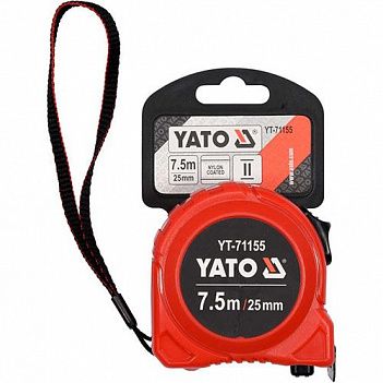 Рулетка Yato 7,5м (YT-71155)