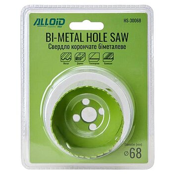 Коронка універсальна Alloid Bi-Metal 68 мм (HS-30068)