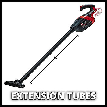 Пылесос аккумуляторный Einhell TE-HV 18/06 Li - Solo (2347190) - без аккумулятора и зарядного устройства