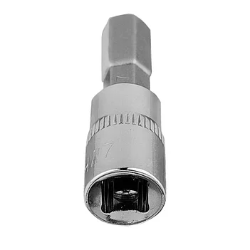 Головка торцевая с битой Hex Neo Tools Cr-V 1/4" 7 мм (10-314)