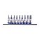 Набір головок біта Torx King Tony 1/4" 9 шт (2109PR)