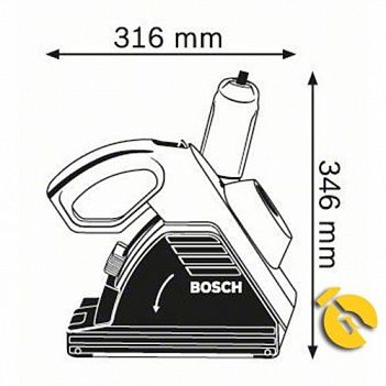 Штроборіз Bosch GNF 35 CA (0601621708)