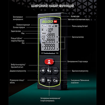 Далекомір лазерний Alloid Pro (DM-11080)