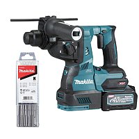 Перфоратор акумуляторний Makita + набір бурів (SET-HR003GM201-0223)