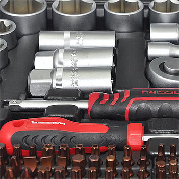 Набір інструментів Haisser 1/2" 3/8" 1/4" 70234 216 шт. 6PT (128621)