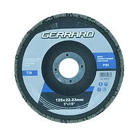 Круг лепестковый шлифовальный  Gerrard 125мм х P80 (131976)