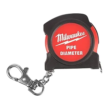 Рулетка-брелок Milwaukee PIPE DIAMETER 2 м для труб 1 1/4" – 6" (4932500648)