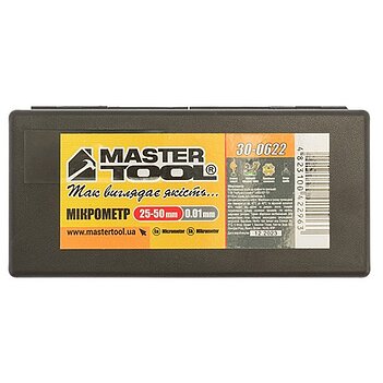 Микрометр MASTERTOOL 25 - 50 мм (30-0622)