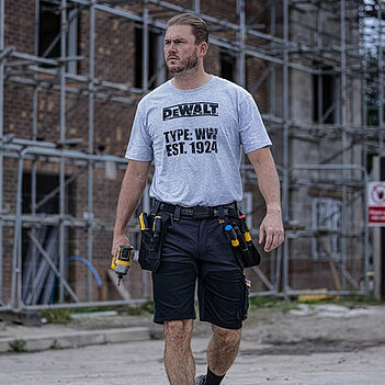 Шорты рабочие DeWalt HAMDEN размер 34 (DWC153-004-34)
