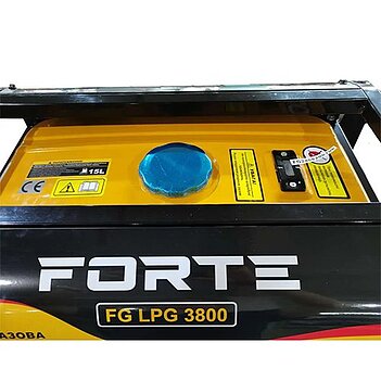 Генератор бензиновый, газовый Forte FG LPG 3800 (58391)