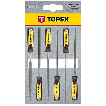 Набір надфілів TOPEX 6 шт. (06A010)
