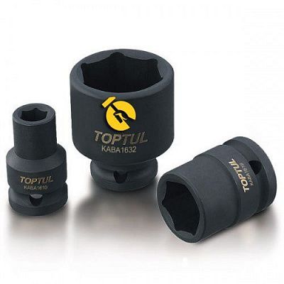 Головка торцева 6-гранна ударна Toptul 1/2" 17 мм (KABA1617)