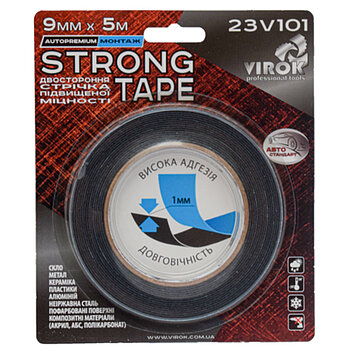 Скотч двухсторонний Virok Strong Tape 9 мм х 5 м 1 шт. (23V101)