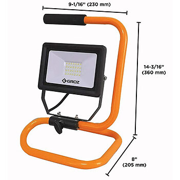 Прожектор світлодіодний GROZ LED-602 (55069)