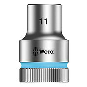 Головка торцевая 6-гранная WERA Zyklop 8790 HMC Cr-V 1/2" 11 мм (05003602001)