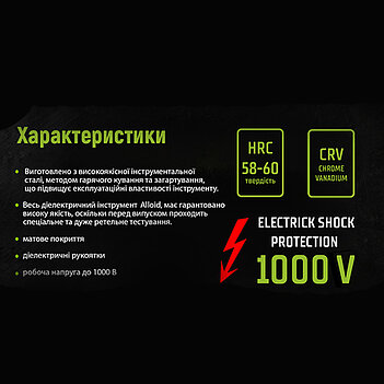 Бокорізи діелектричні Alloid 200 мм 1000V (DCP-141200)